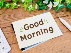 朝の習慣で1日を変える!健康的なモーニングルーティーン4選